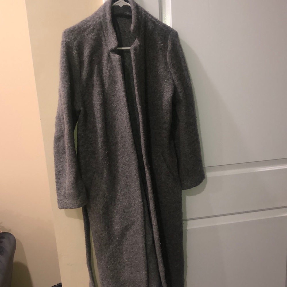 Wool gray jacket